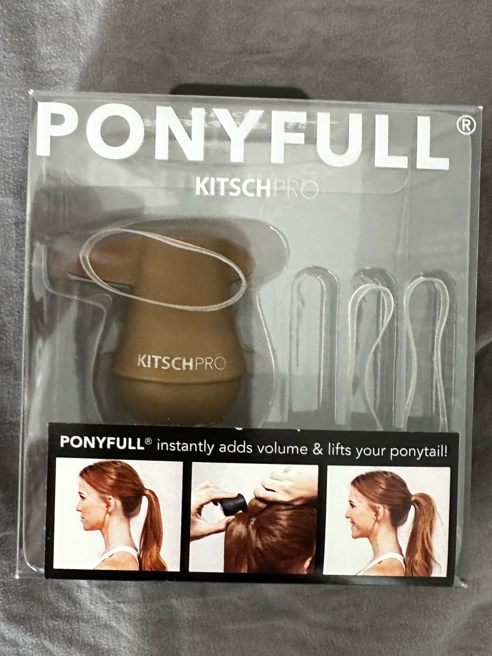 Kitsch Pro Ponyfull Ponytail Volumizer - Brown
KitschPro